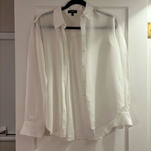 Theory Button Down Blouse Size P